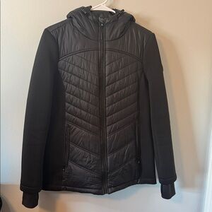 Michael Kors Black Quilted Puffer Jacket